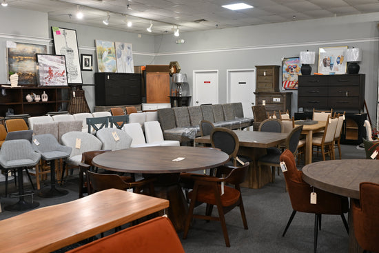 Dining room furniture collection featuring dining tables, chairs, benches, and dining sets for stylish and comfortable gatherings