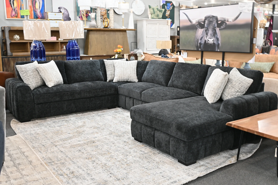 Sectional sofa collection featuring comfortable, spacious seating for living rooms and family spaces