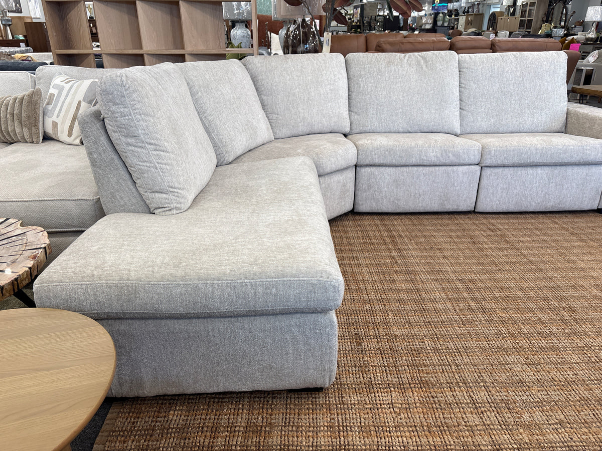 Calgary Birch Dual Reclining Sectional