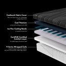 Diamond Mattress Whistler Luxe Quilted Hybrid — Medium