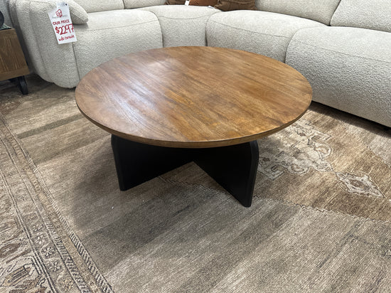 Penelope Round Mango Wood Coffee Table