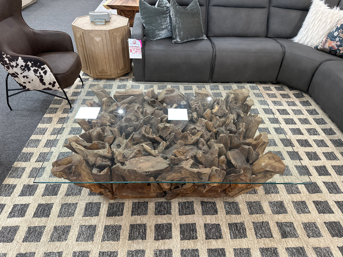 Teak Root Coffee Table