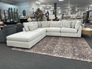 Hobnob Cotton 5-Piece Modular Sectional with Ottoman