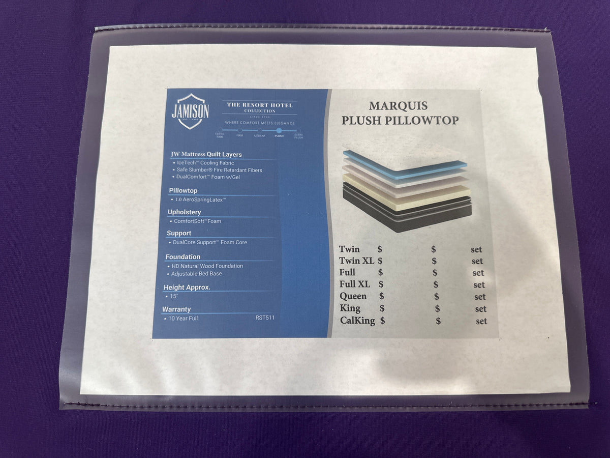 Marquis Plush Pillowtop Mattress