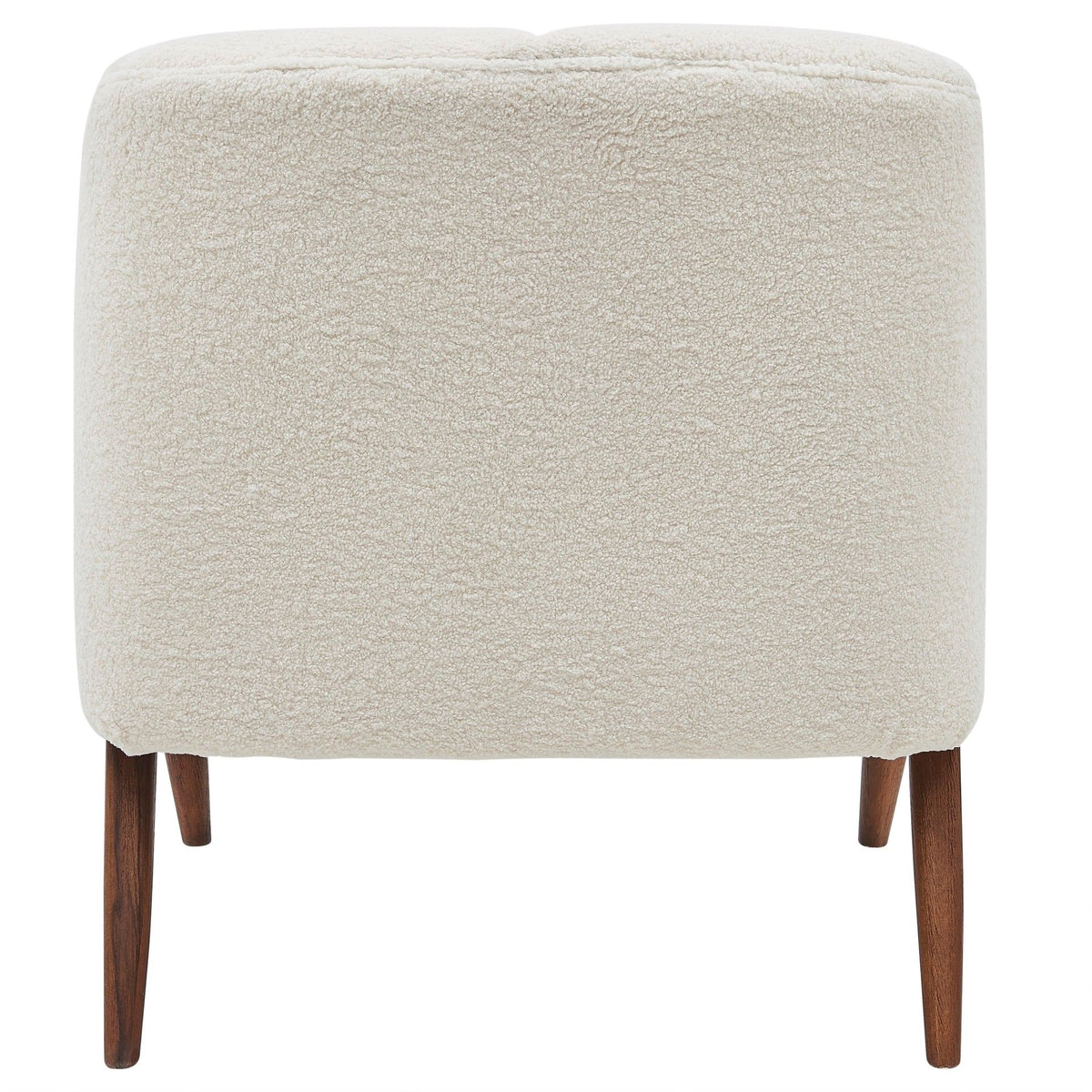 New Pacific Direct Florence Faux Shearling Accent Chair – Beige