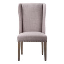 Alex Upholstered Wingback Dining Chair – Dolphin