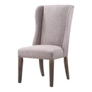 Alex Upholstered Wingback Dining Chair – Dolphin