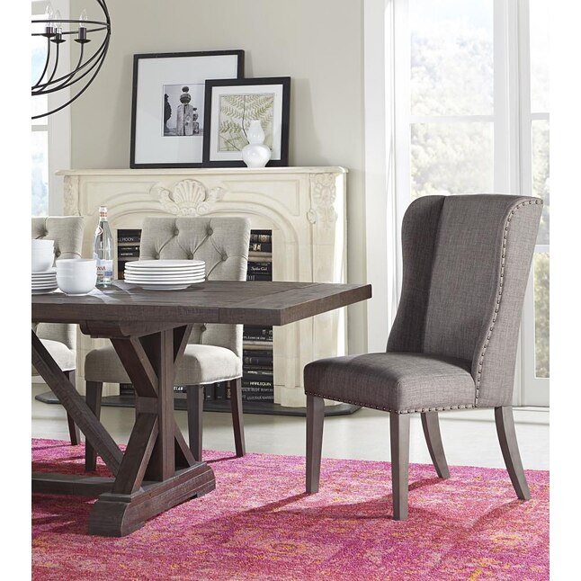 Alex Upholstered Wingback Dining Chair – Dolphin