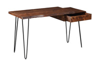 Jofran Nature’s Edge Live Edge Desk – Light Chestnut