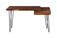 Jofran Nature’s Edge Live Edge Desk – Light Chestnut