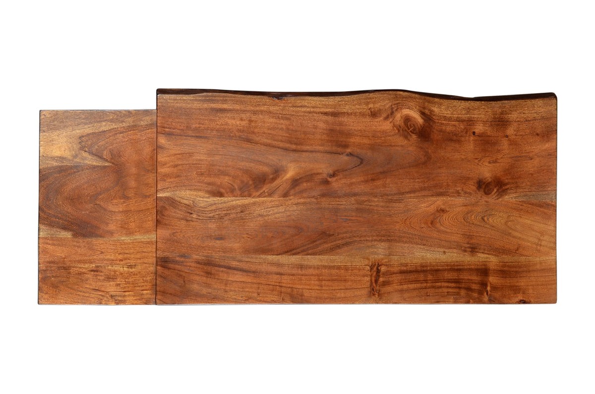 Jofran Nature’s Edge Live Edge Desk – Light Chestnut