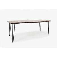 Jofran Nature’s Edge 79" Live Edge Dining Table