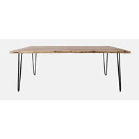 Jofran Nature’s Edge 79" Live Edge Dining Table
