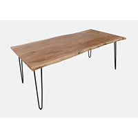 Jofran Nature’s Edge 79" Live Edge Dining Table