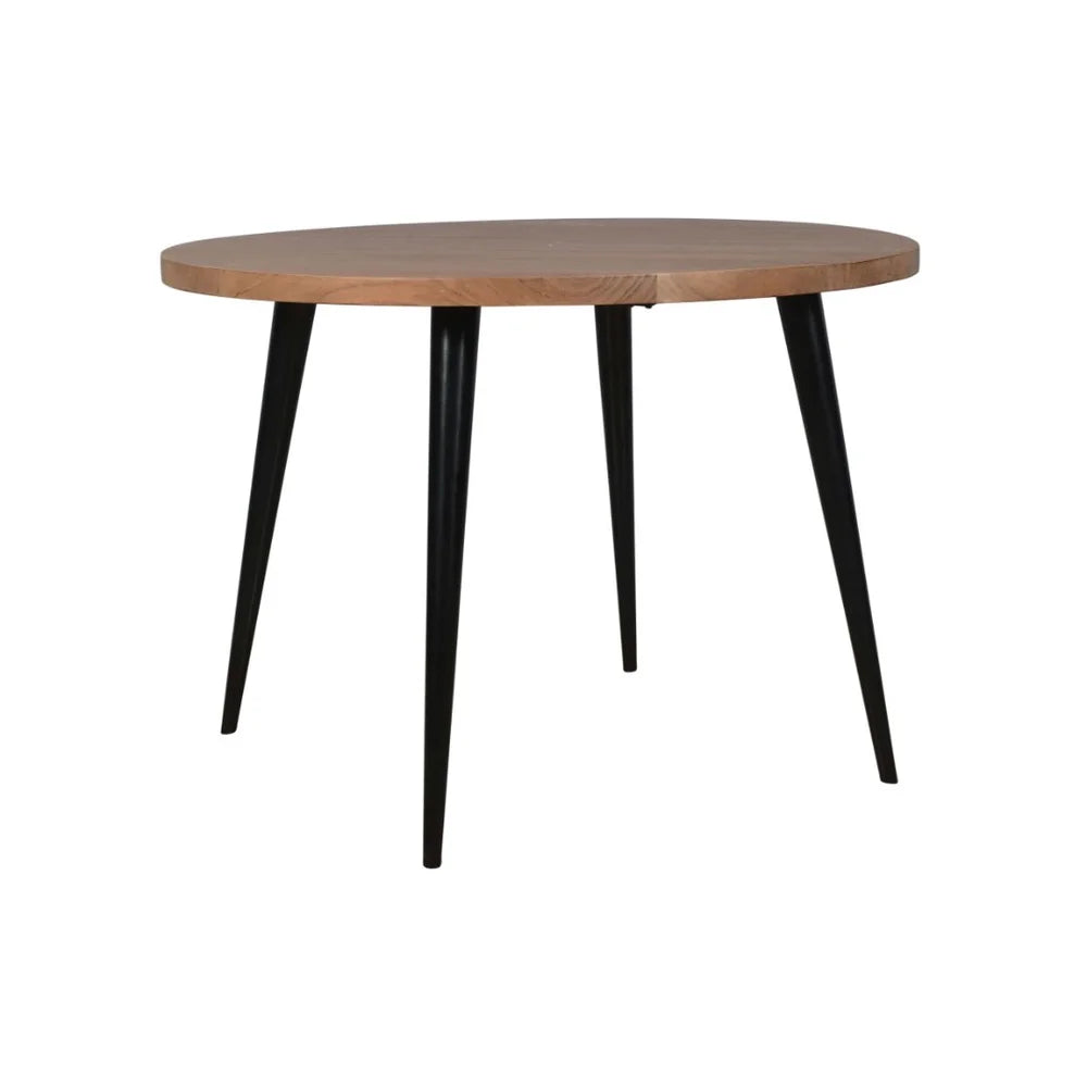 Prelude 42" Round Dining Table – Walnut or Suede