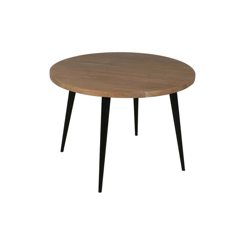 Prelude 42" Round Dining Table – Walnut or Suede