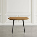 Prelude 42" Round Dining Table – Walnut or Suede