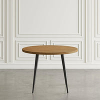 Prelude 42" Round Dining Table – Walnut or Suede