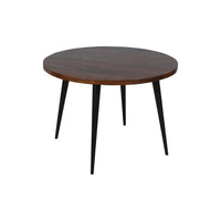 Prelude 42" Round Dining Table – Walnut or Suede