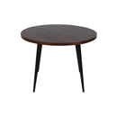 Prelude 42" Round Dining Table – Walnut or Suede
