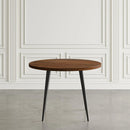 Prelude 42" Round Dining Table – Walnut or Suede