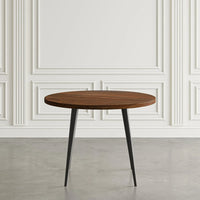 Prelude 42" Round Dining Table – Walnut or Suede