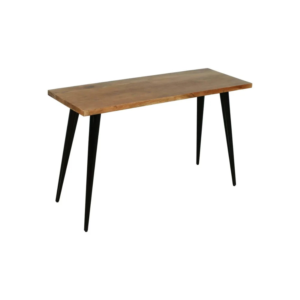 Prelude 50" Solid Acacia Wood Sofa Table – Suede