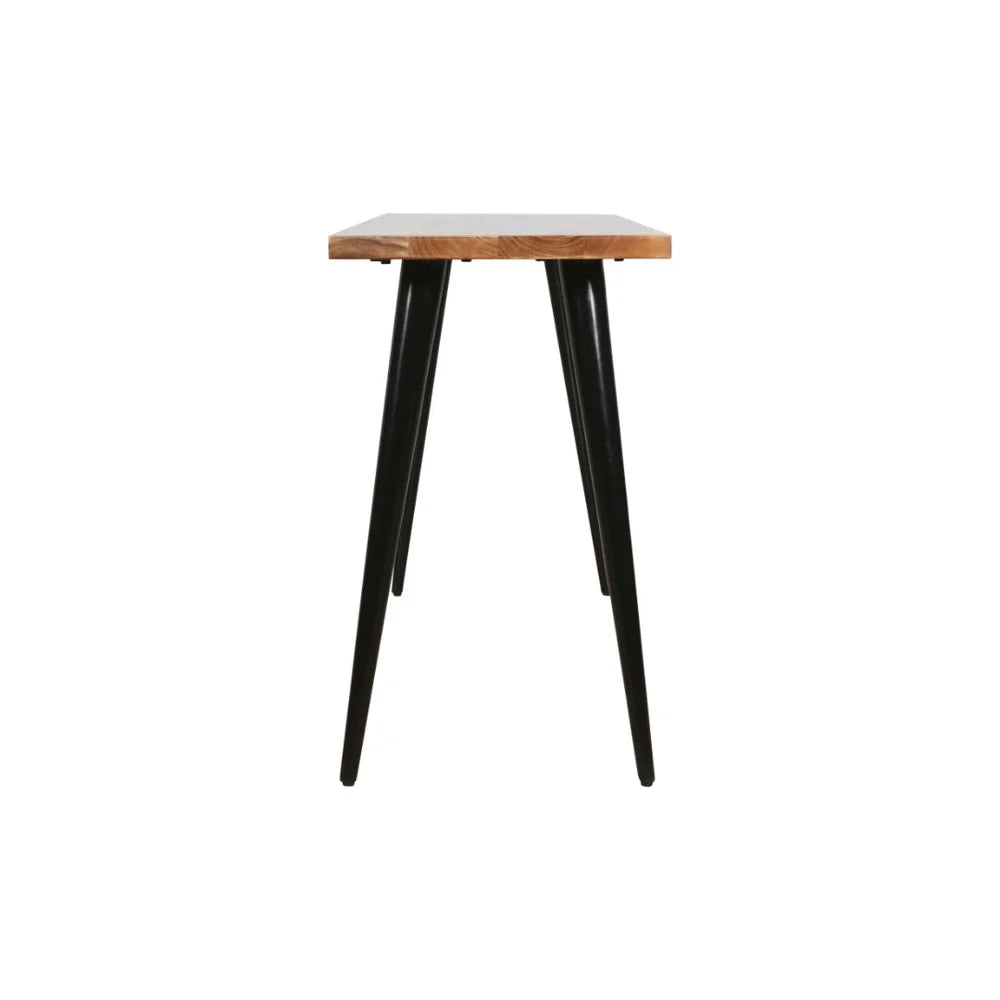 Prelude 50" Solid Acacia Wood Sofa Table – Suede