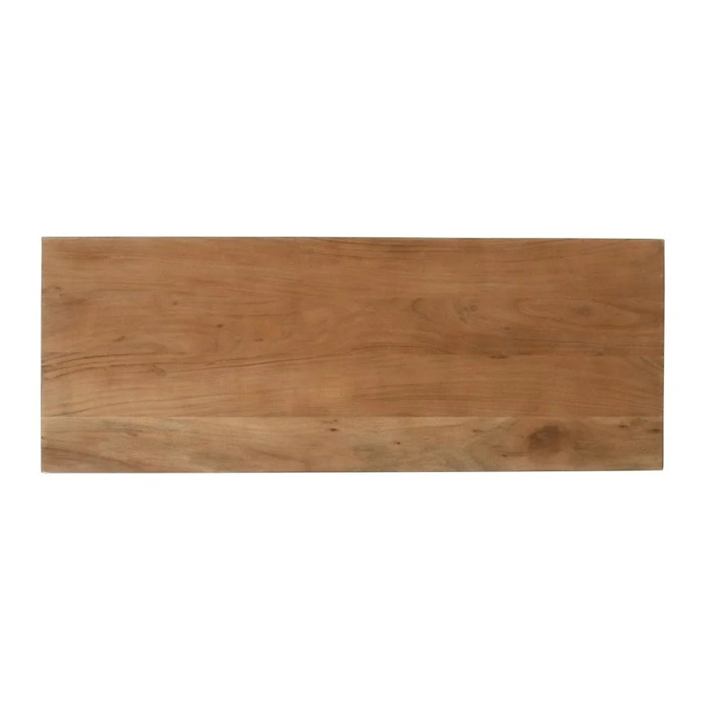 Prelude 50" Solid Acacia Wood Sofa Table – Suede
