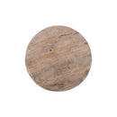 Origins Round Drum End Table – Washed Sand