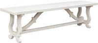Orchard Park Wooden Dining Bench – Antique White