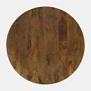 Bodhi 42" Round Solid Mango Wood Dining Table – Brown