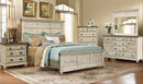 Brockton Panel Bed – Light Wheat