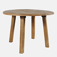 Reclamation 42" Round Solid Wood Dining Table