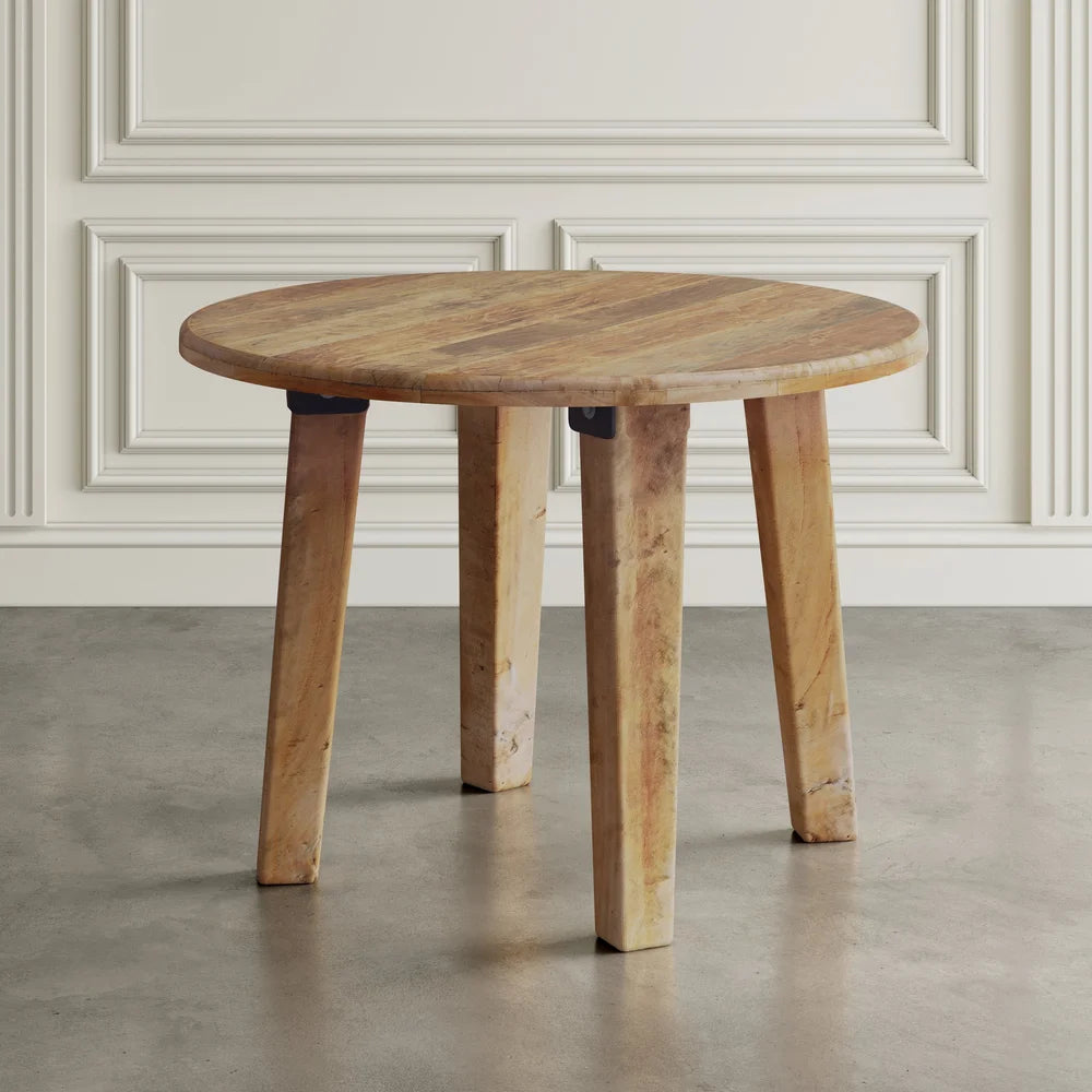 Reclamation 42" Round Solid Wood Dining Table