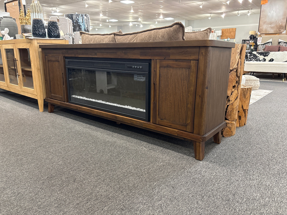 Oakcrest 2 Door Fireplace Cabinet