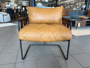 Toluca Chair With Brown Leather Accent CH 53007646