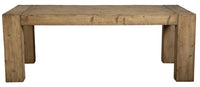 Maxwell 84” Rectangular Reclaimed Pine Dining Table