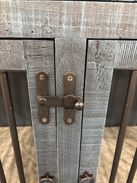 Feliz Three Drawer TV Console & Dog Crate