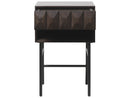 Latina Side Table with Drawer — Dark Oak