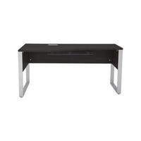 Crescent 63" Left-Facing Desk - Espresso