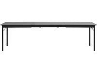 Savona 71" Extendable Dining Table - Black Oak