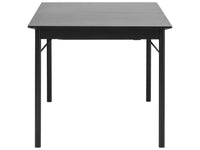 Savona 71" Extendable Dining Table - Black Oak