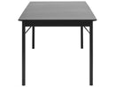Savona 71" Extendable Dining Table - Black Oak