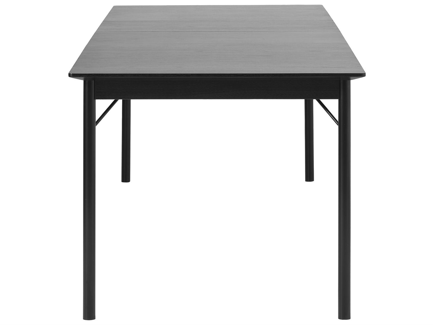 Savona 71" Extendable Dining Table - Black Oak