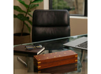 Wood Dominoes Set with Storage Box