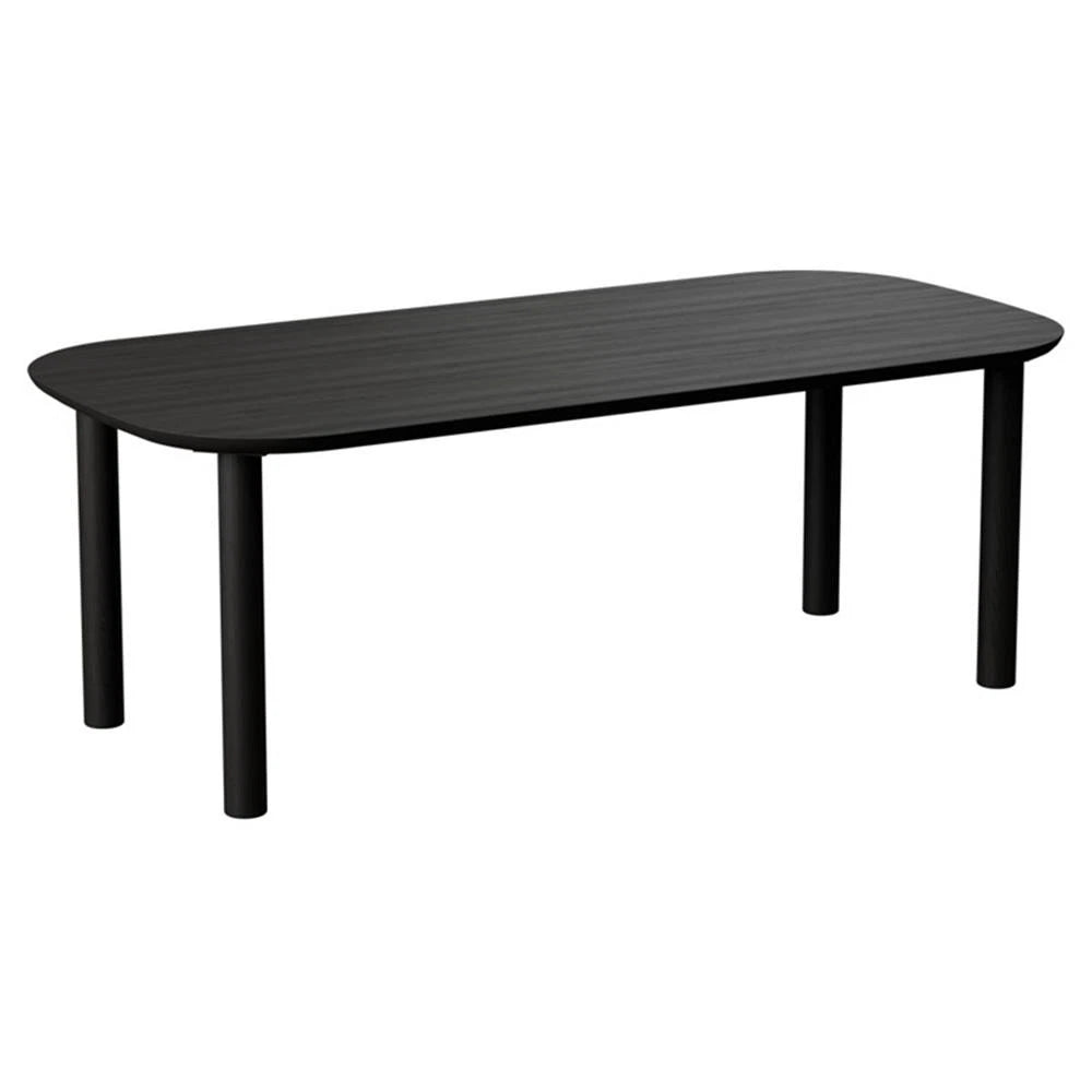 Monsun Dining Table - Black Oak