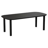 Monsun Dining Table - Black Oak