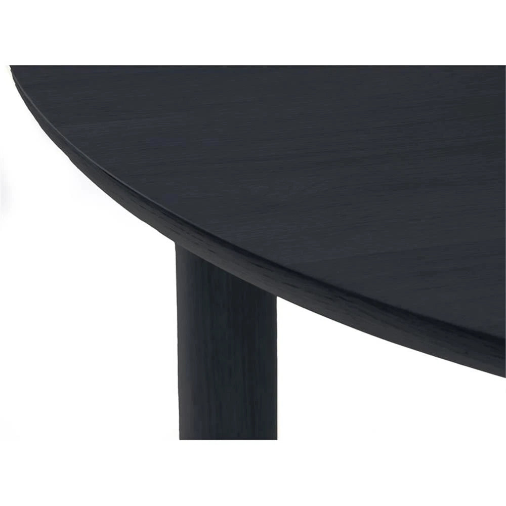 Monsun Dining Table - Black Oak
