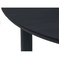 Monsun Dining Table - Black Oak